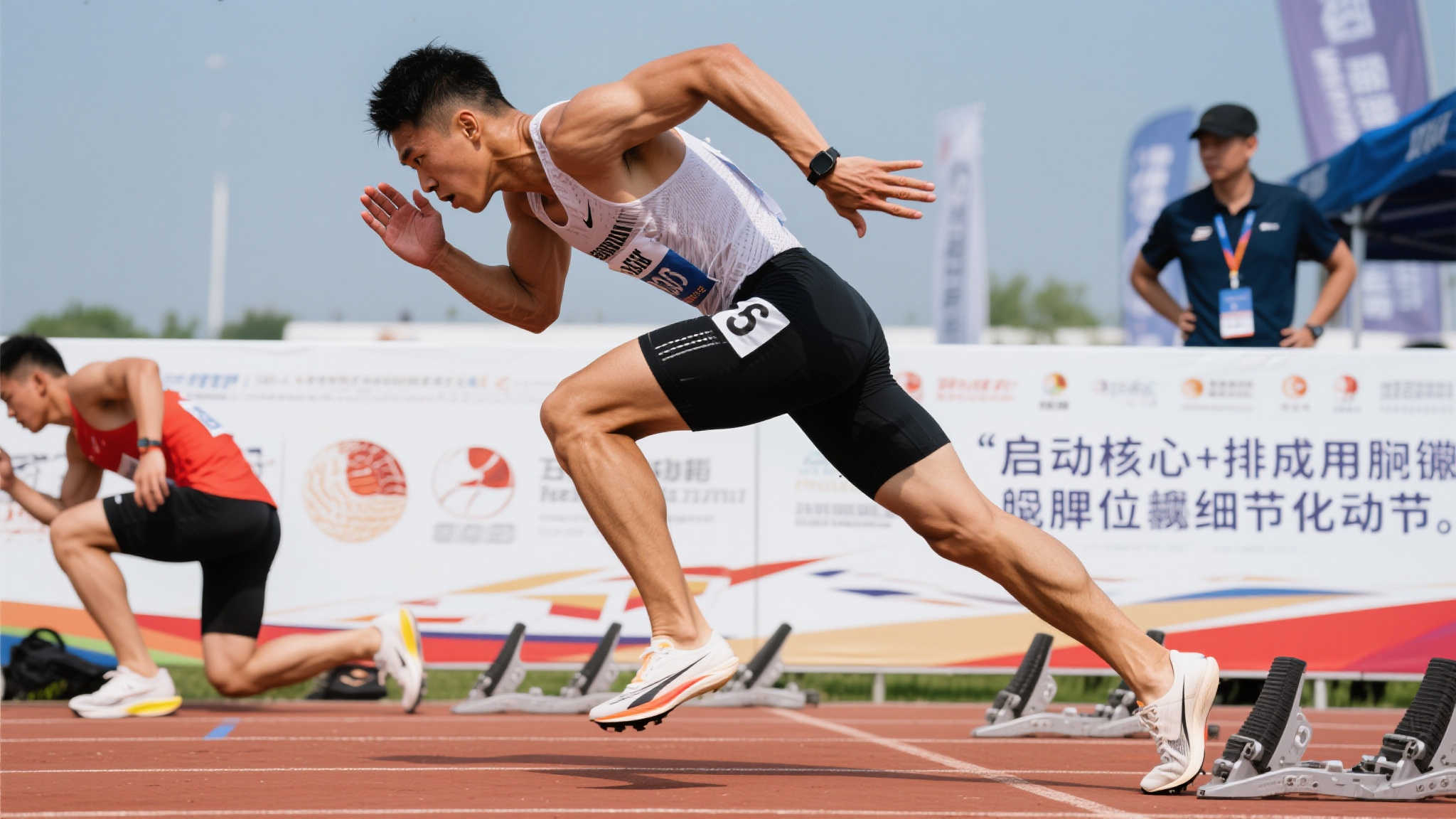 中国飞人马忠强后程发力逆袭,最后100米上演惊人超越! 任何运动成绩取得都离不开日复一日磨砺。据报道,为备